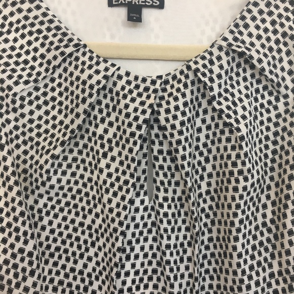 Polished and Timeless Black and White Dress-VERY VERSATILE - Picture 3 of 6